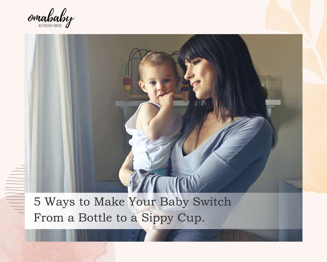5 Ways to Help Your Baby Switch From a Bottle to a Sippy Cup