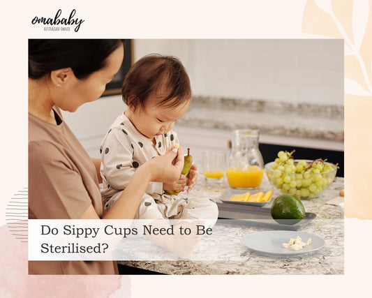 Do Sippy Cups Need to Be Sterilised?
