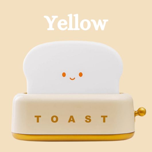 Yellow Colour toastie night light