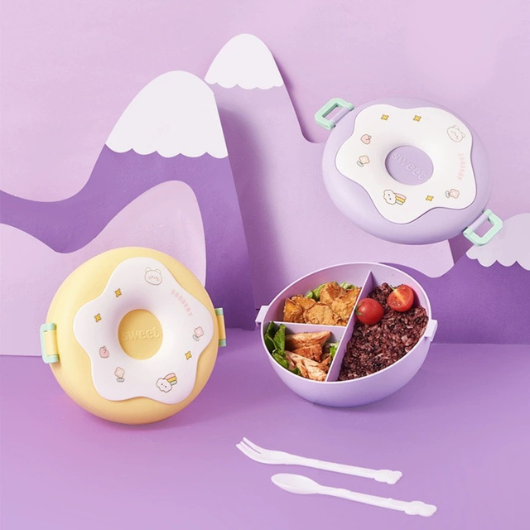 Bento Lunch Boxes - Donut/Double Decker