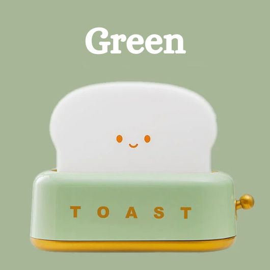 Green Colour toastie night light