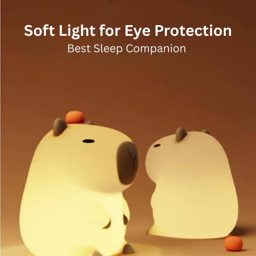 Capybara/Pear/Bunny Silicone LED Night Light