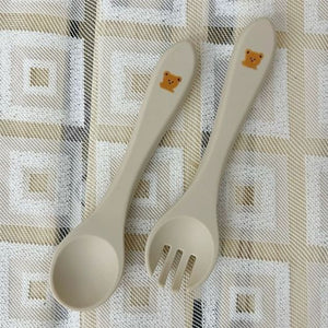 Silicone Utensils (Fork & Spoon)