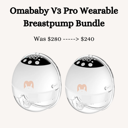 Bundle Deals: Omababy V3 Pro Wearable Breastpump x2