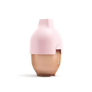 HEORSHE Ultra Wide Neck Silicone Bottle- PInk