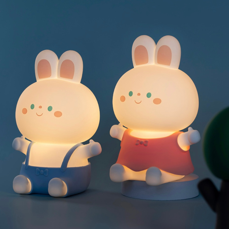 bunny night light soft silicone