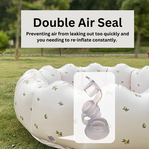 double air seal for extra tightness