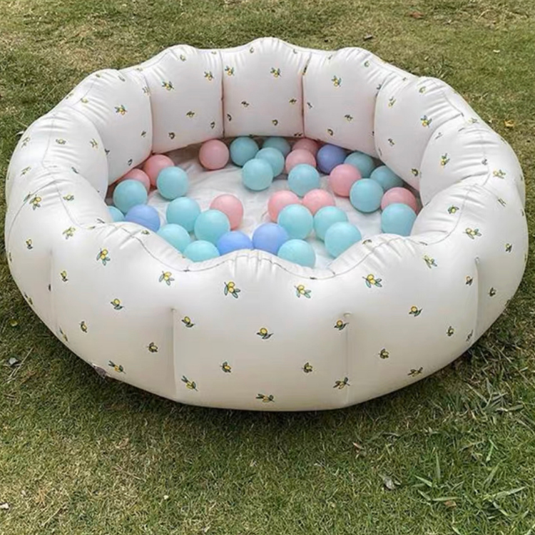 ball pit with inflatable pool