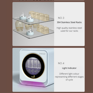 Kiwy Cube UV Steriliser & Dryer(enjoy $100Off & Free shipping)