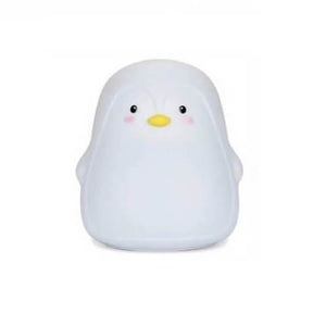 Grey Silicon Penguin LED Night Light
