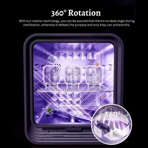 360 rotating bar ensuring no dead angle