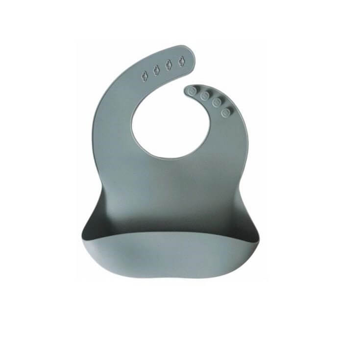 Plain Silicone Mess Free Bibs