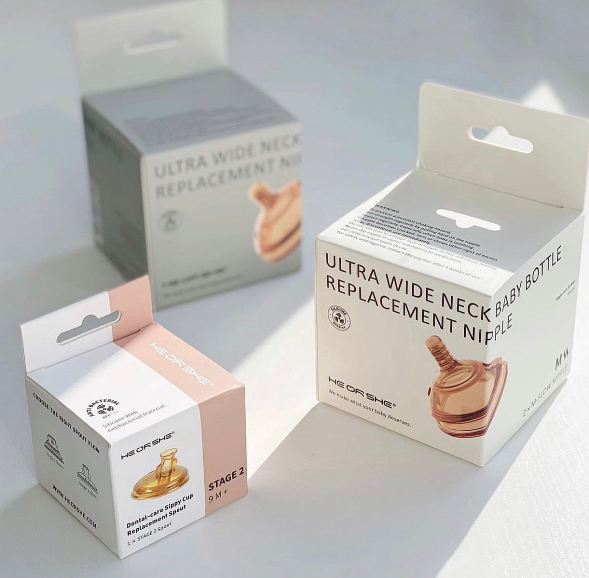 HeorShe Sippy Cup V1 Spout Replacement